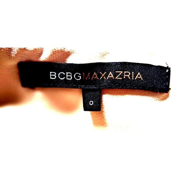 BCBG MAXAZRIA Dress Size 0‎ Ivory Silk Lace Vintage Empire Waist - Picture 12 of 13